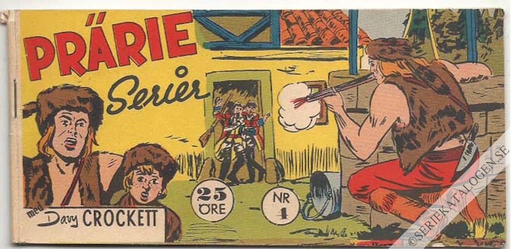 Framsida på Prärie-serier #4 (1958)