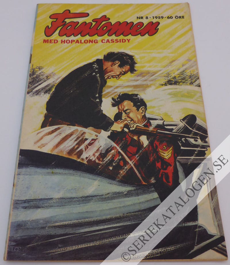 Framsida på Fantomen #8 (1959)