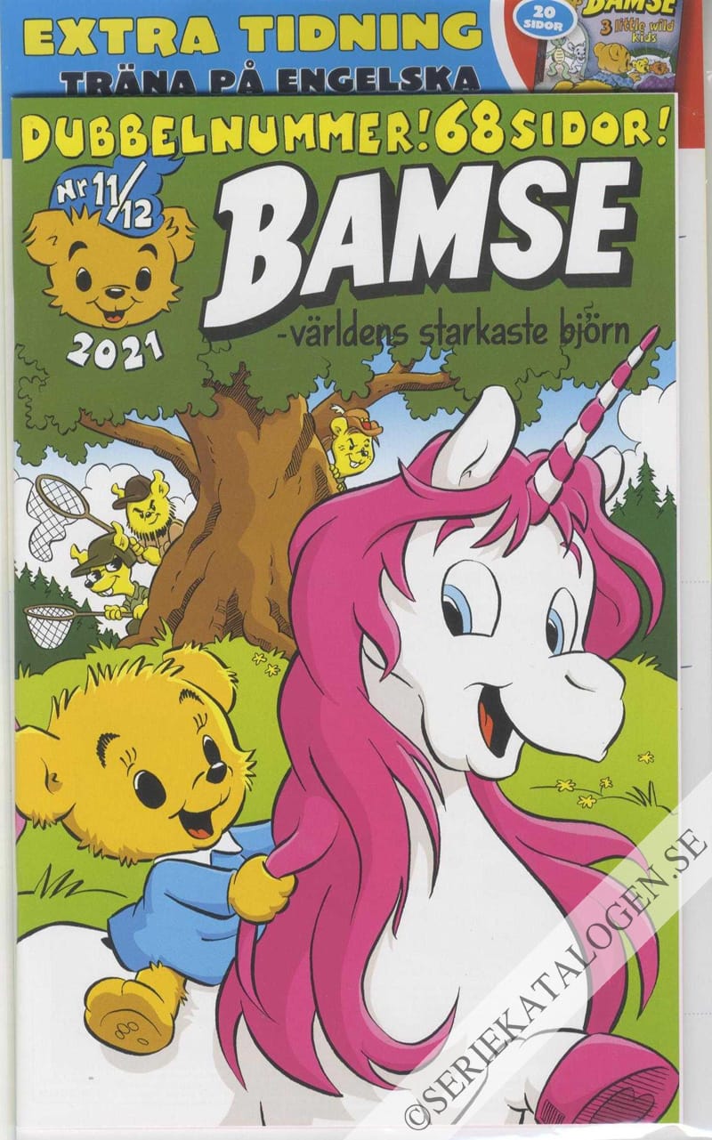Framsida på Bamse #11-12 (2021)