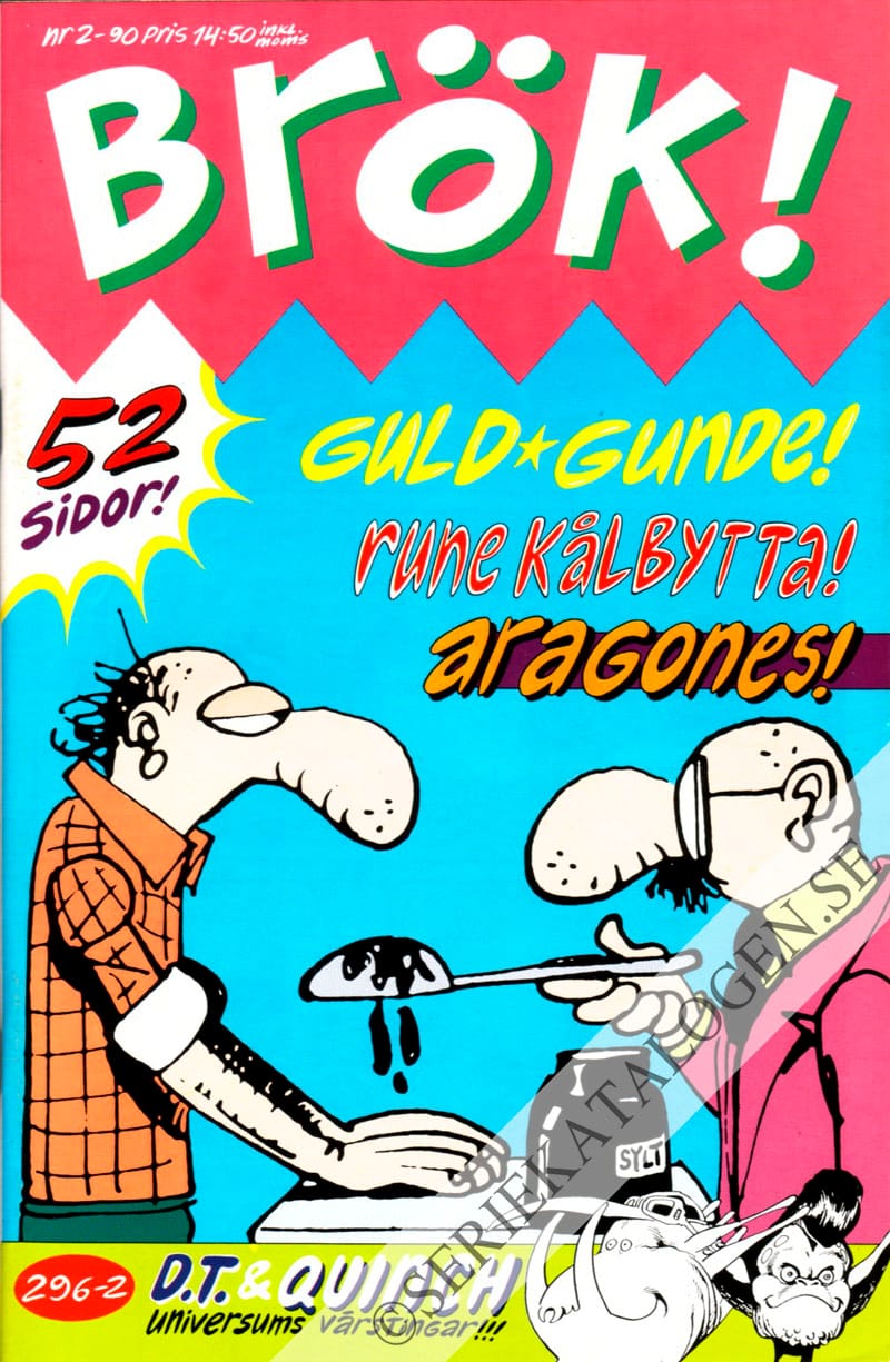 Framsida på Brök! #2 (1990)