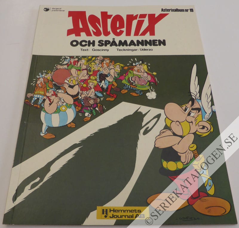 Framsida på Asterix Asterix och spåmannen (1976)