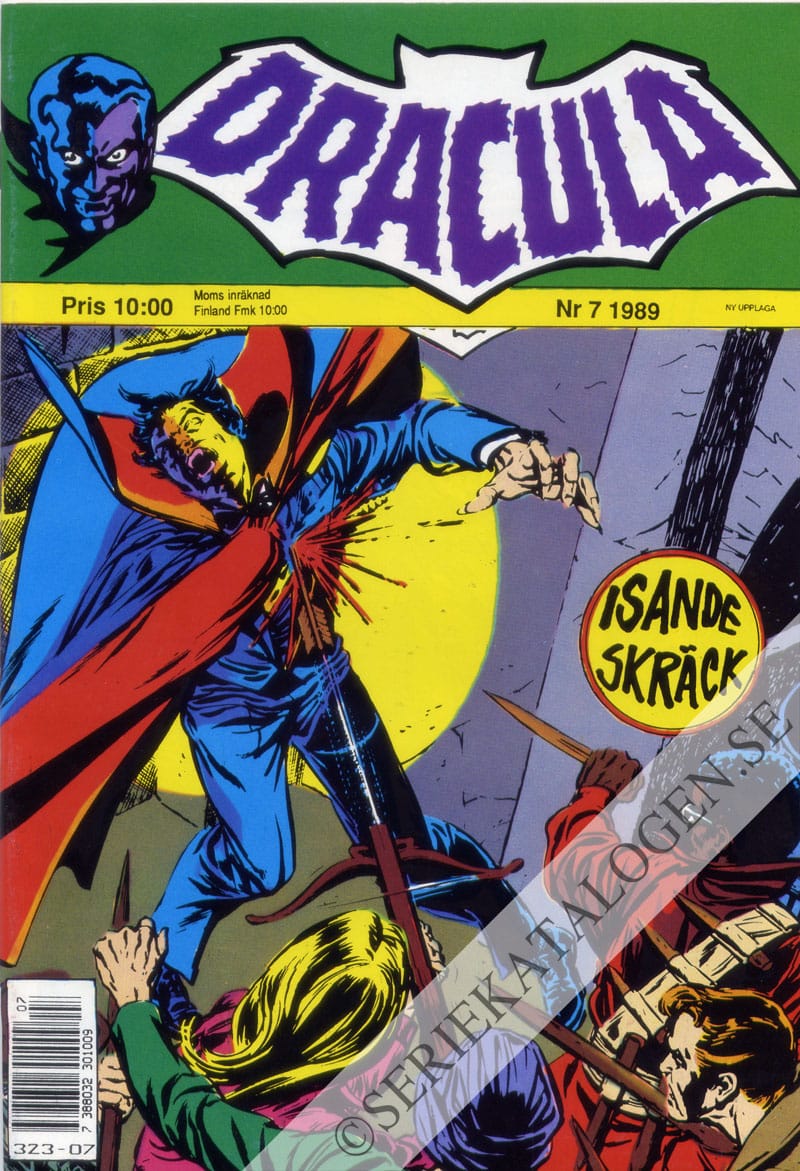 Framsida på Dracula #7 (1989)