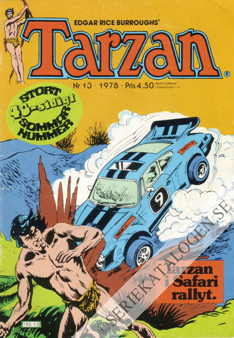Framsida på Tarzan #13 (1978)