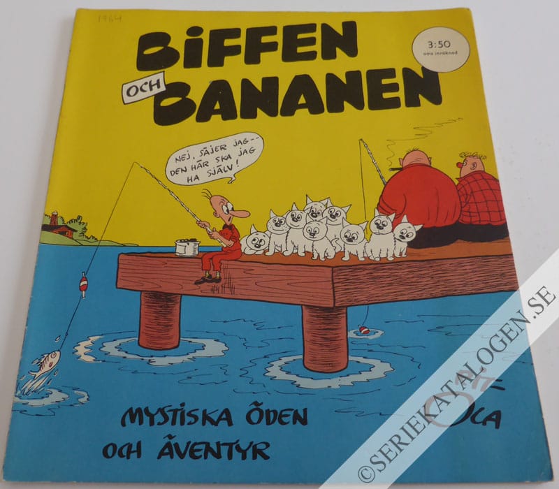 Framsida på Biffen och Bananen Mystiska öden och äventyr (1964)