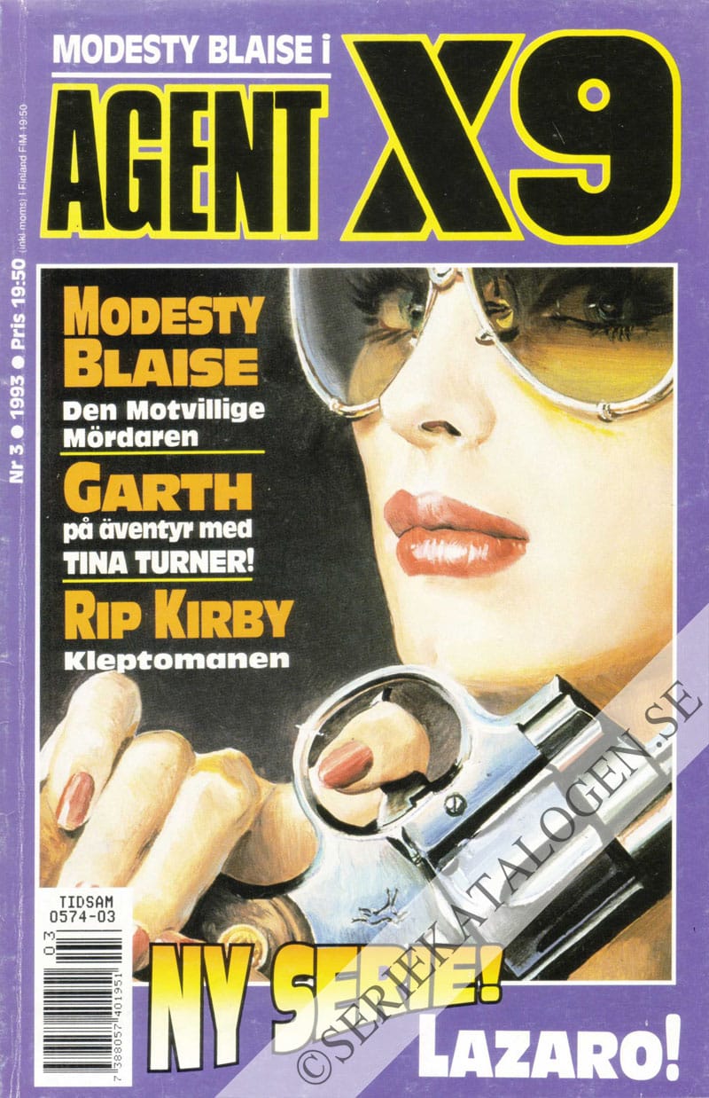 Framsida på Agent X9 #3 (1993)