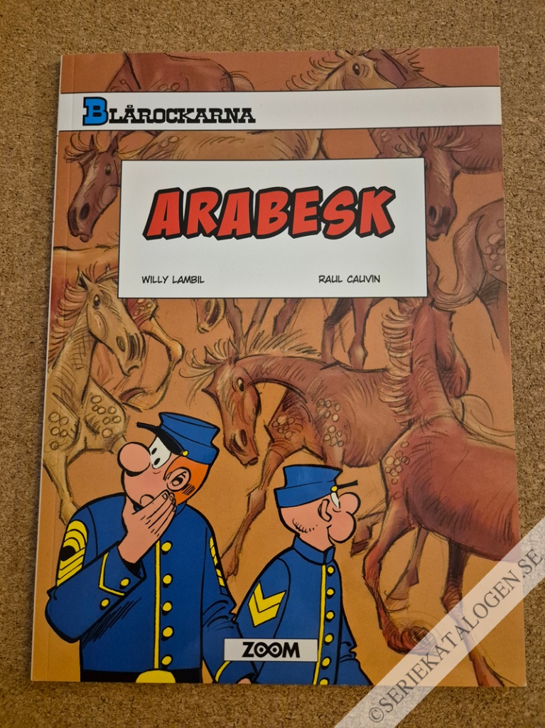 Framsida på Blårockarna Arabesk (2019)