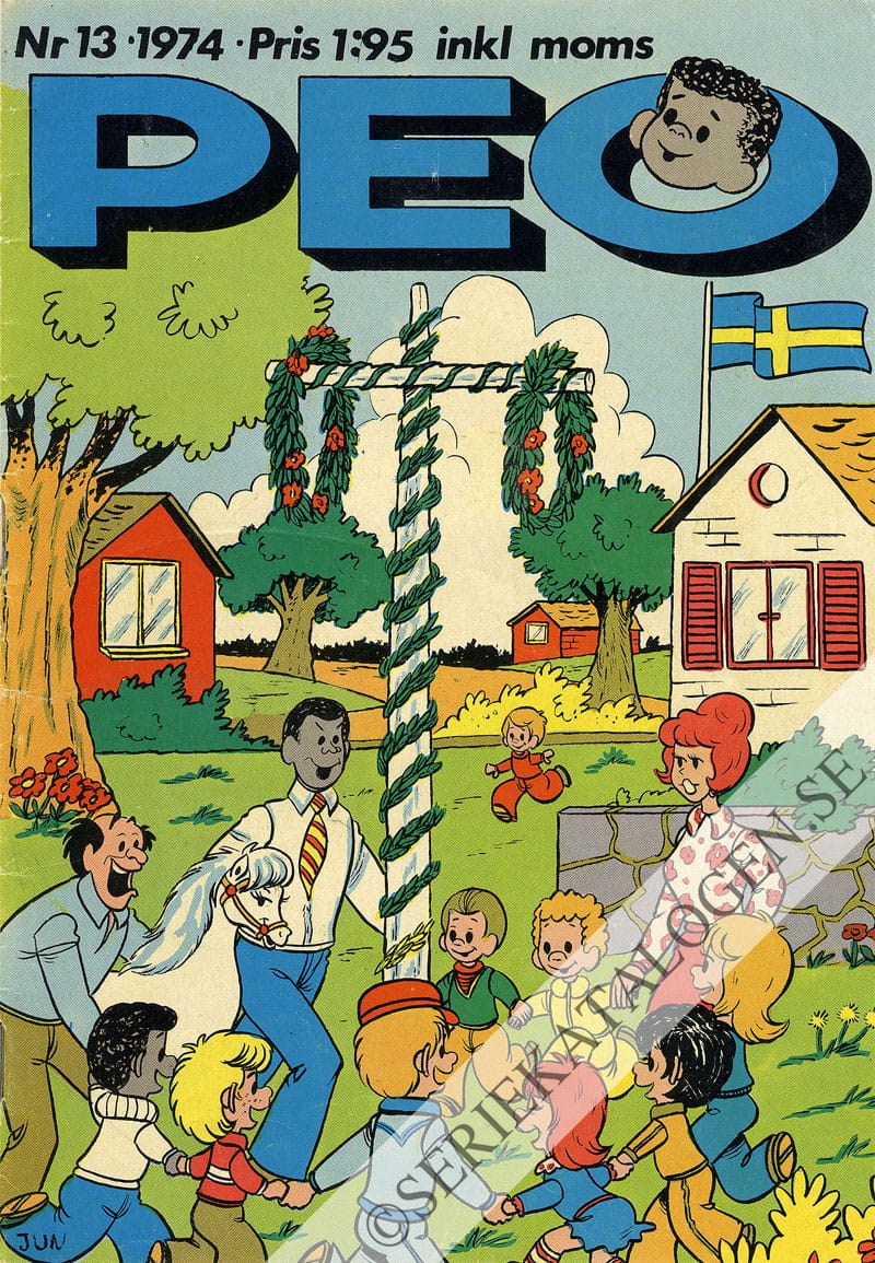 Framsida på Peo #13 (1974)
