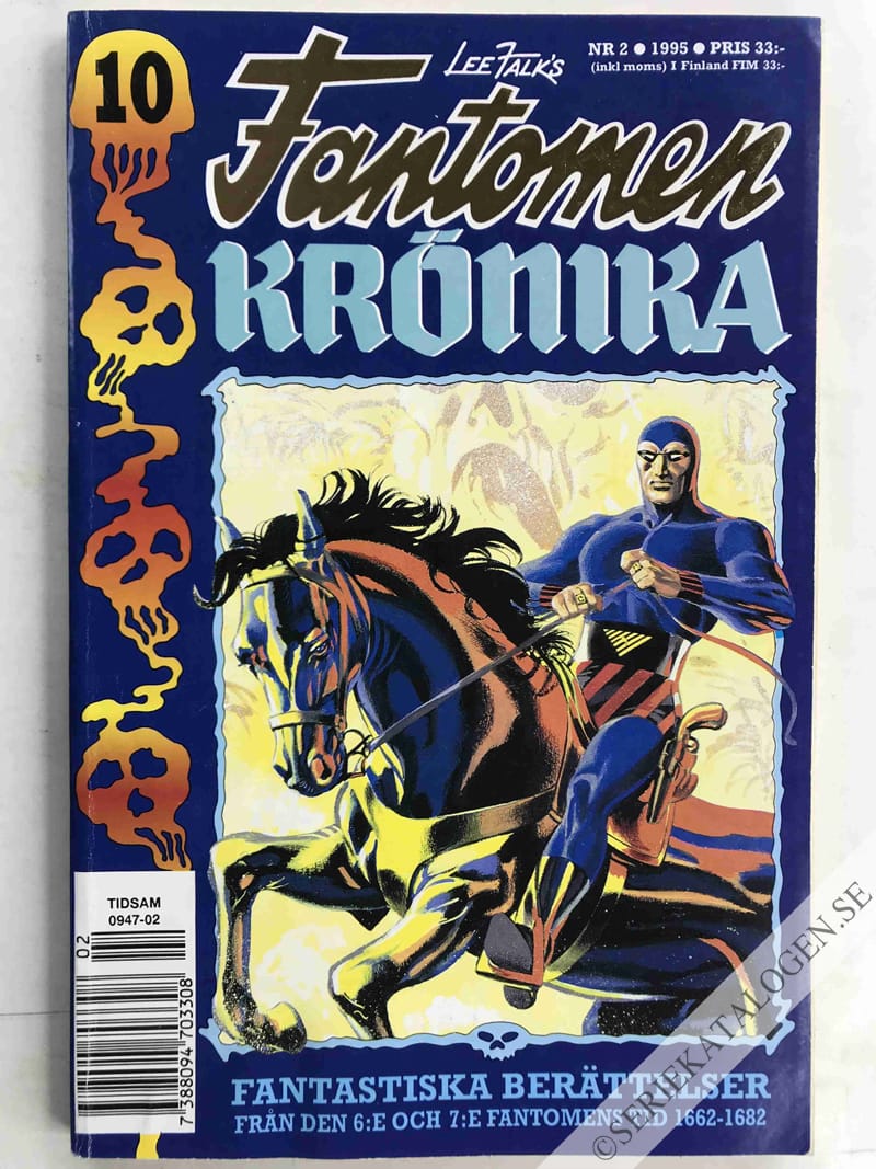 Framsida på Fantomen Krönika #2 (1995)