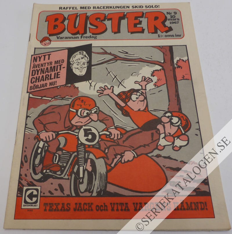 Framsida på Buster #9 (1967)