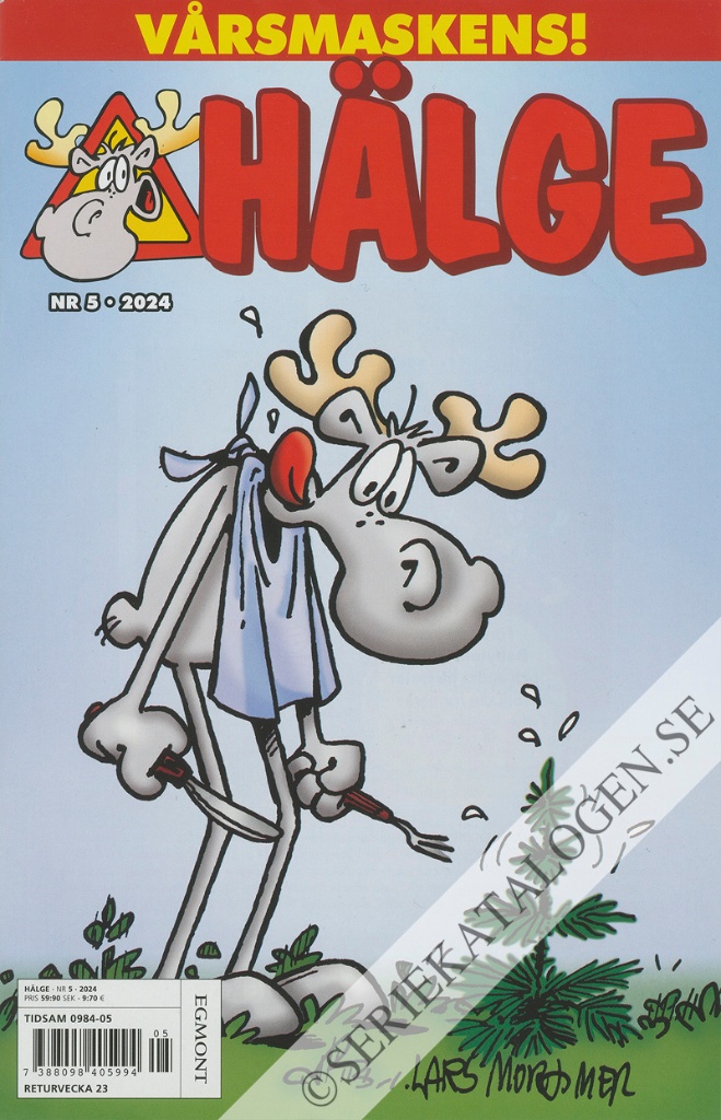 Framsida på Hälge #5 (2024)