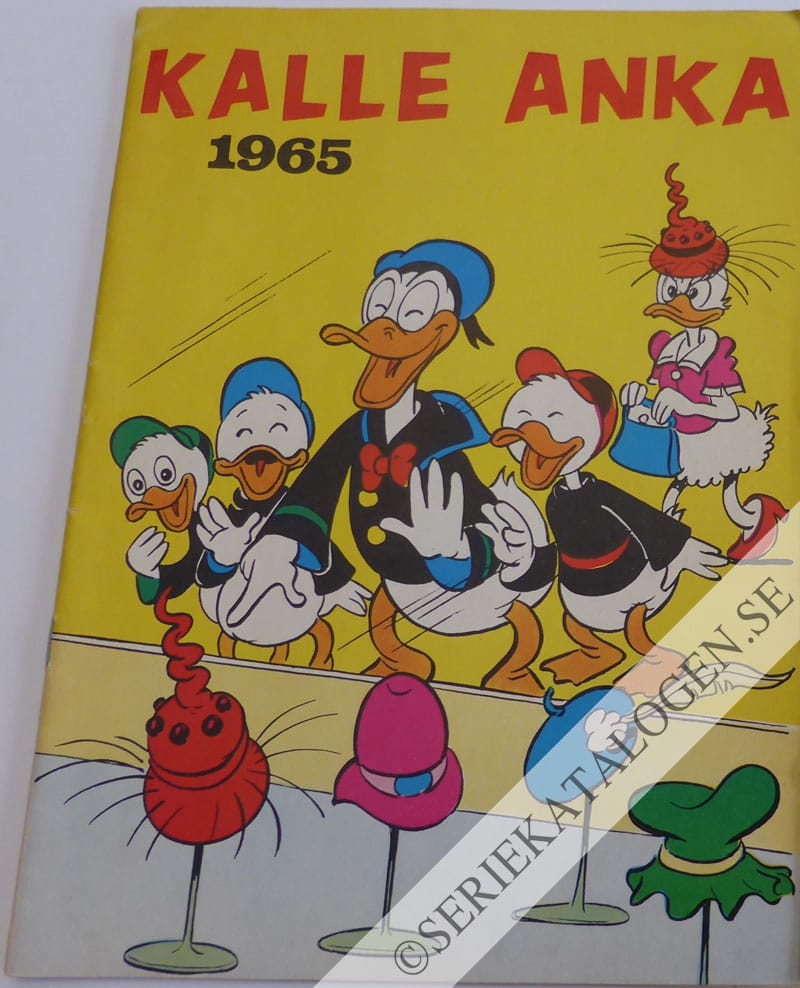 Framsida på Kalle Ankas julbok # (1964)