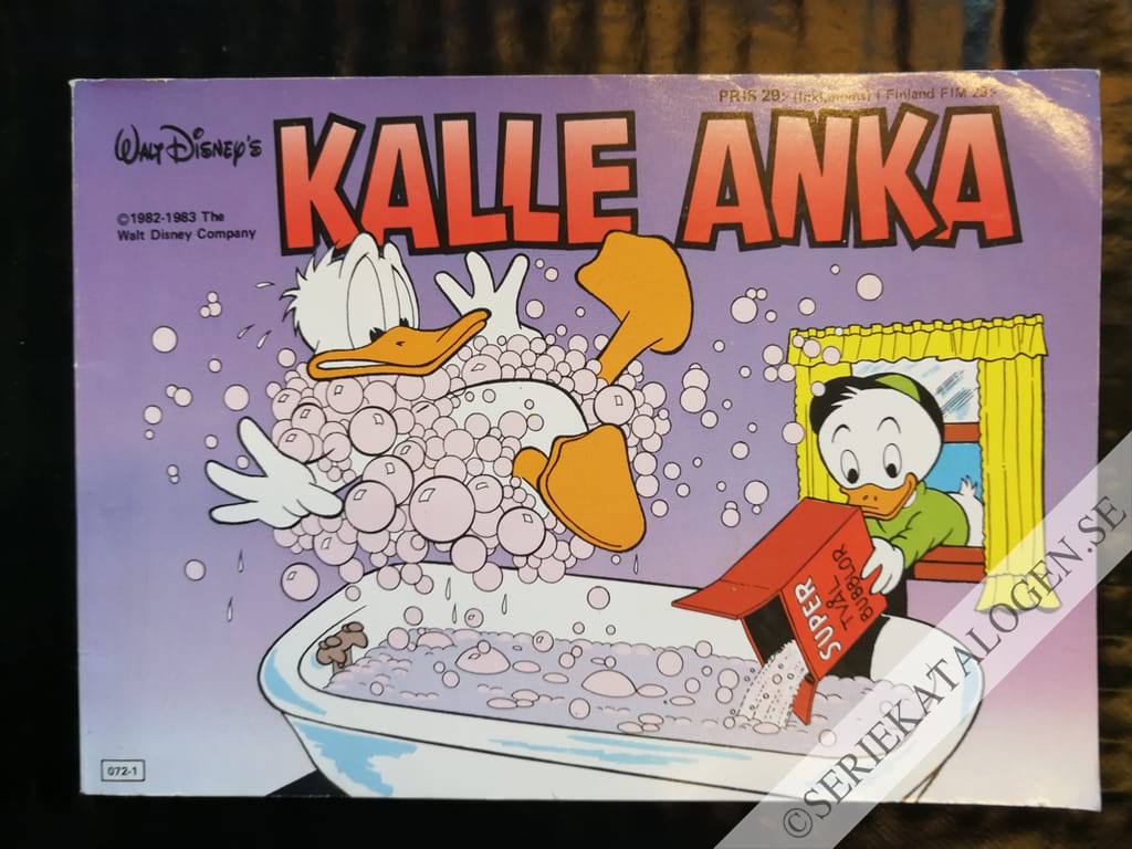 Framsida på Kalle Ankas julbok # (1988)