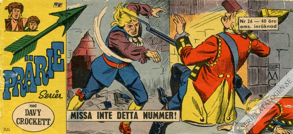 Framsida på Prärie-serier #26 (1966)