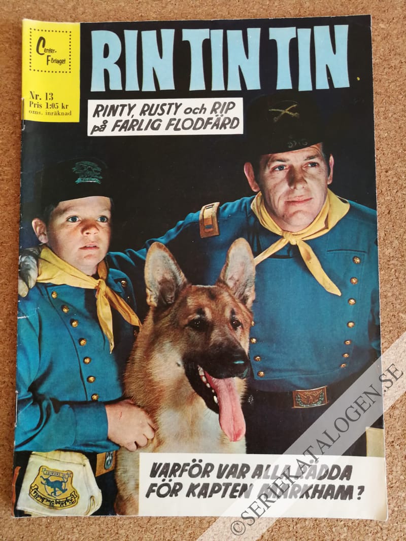 Framsida på Rin Tin Tin #13 (1960)