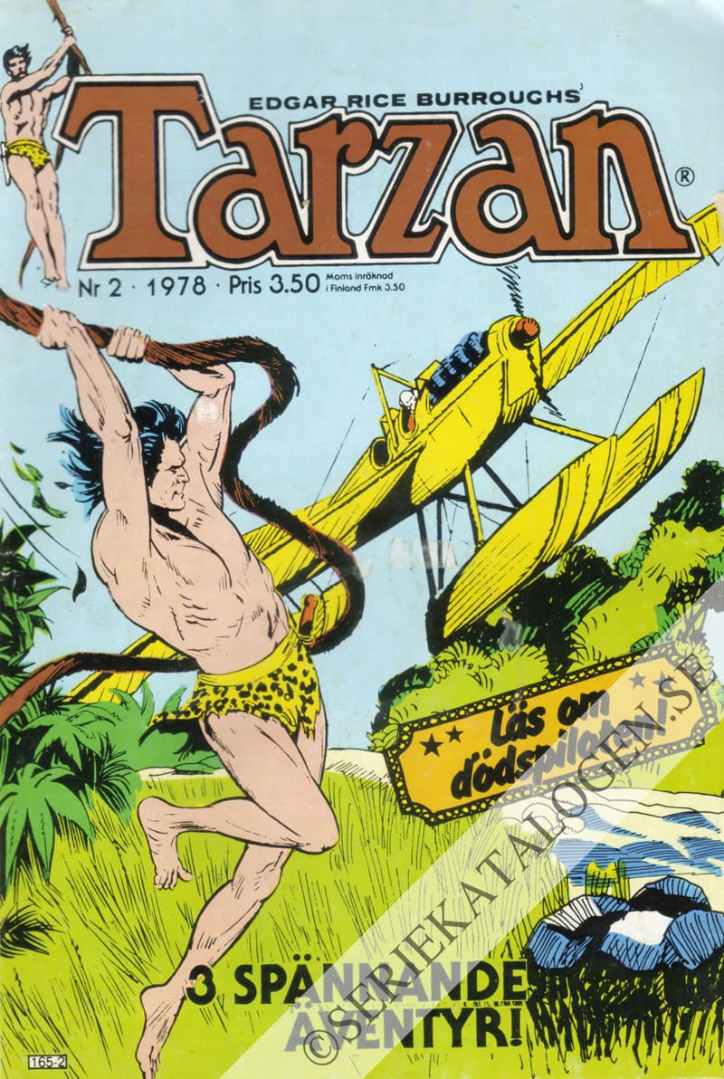 Framsida på Tarzan #2 (1978)