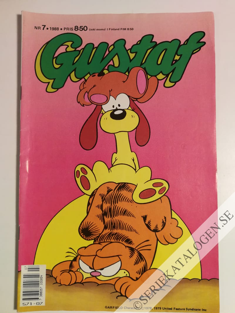 Framsida på Gustaf #7 (1988)