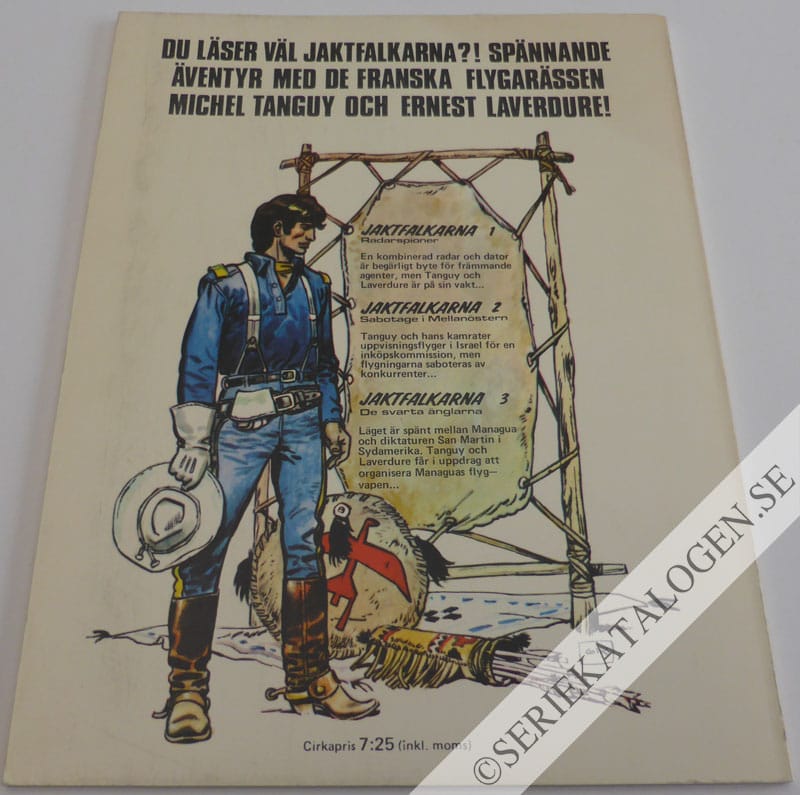 Baksida på Mannen med silverstjärnan (1971)