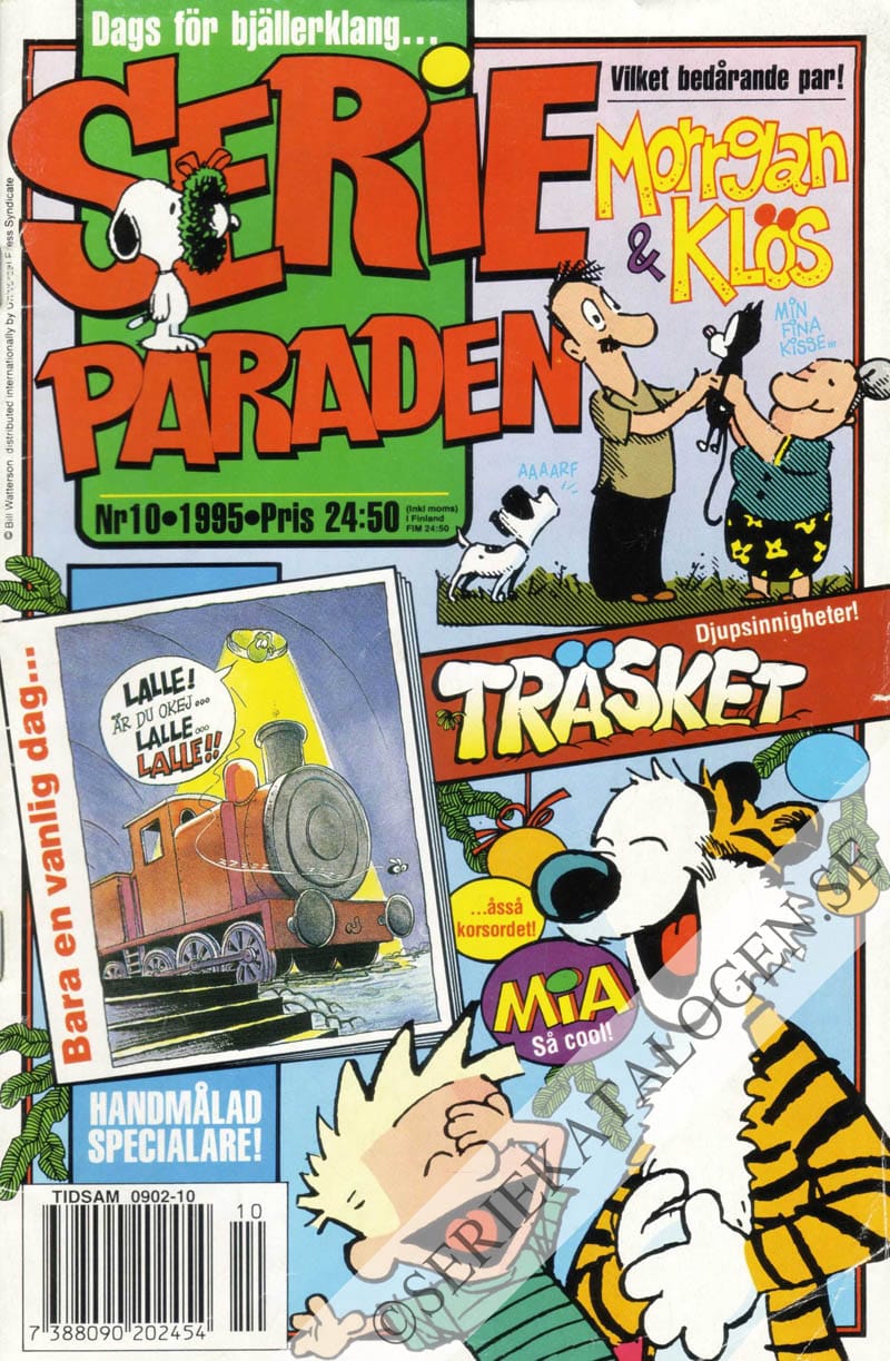 Framsida på Serie-paraden #10 (1995)