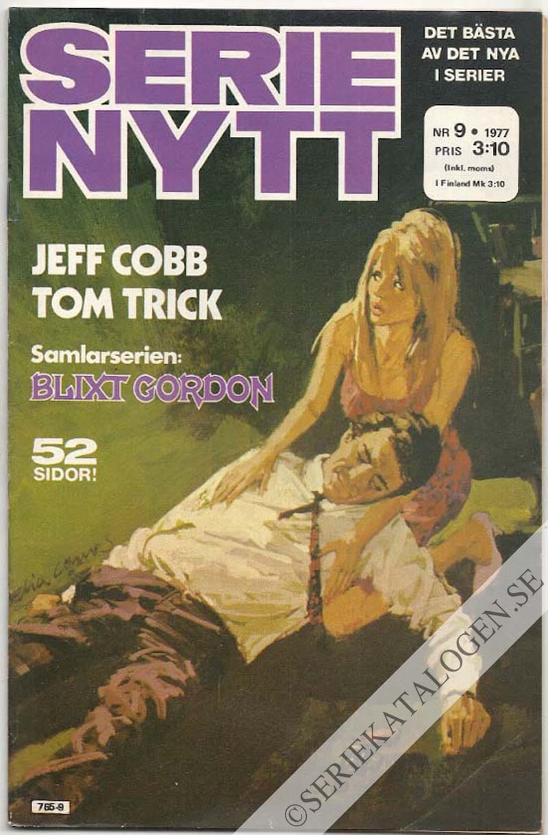 Framsida på Serie-Nytt #9 (1977)