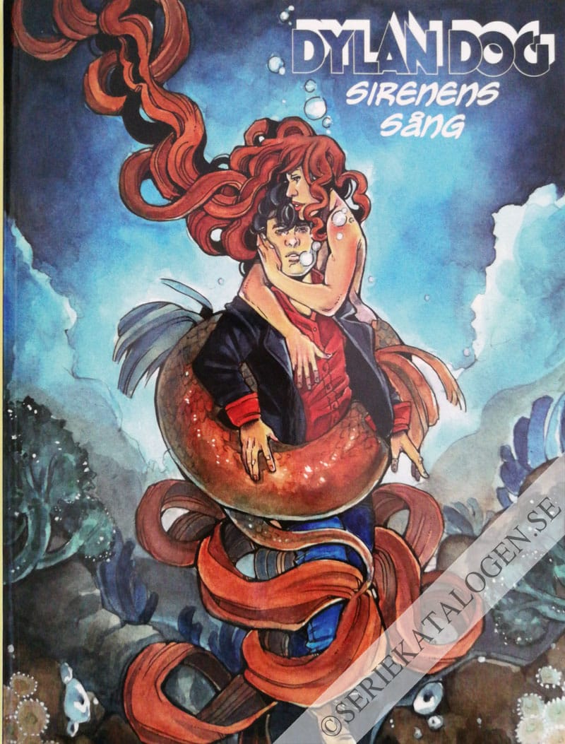 Framsida på Dylan Dog Sirenens sång (2016)