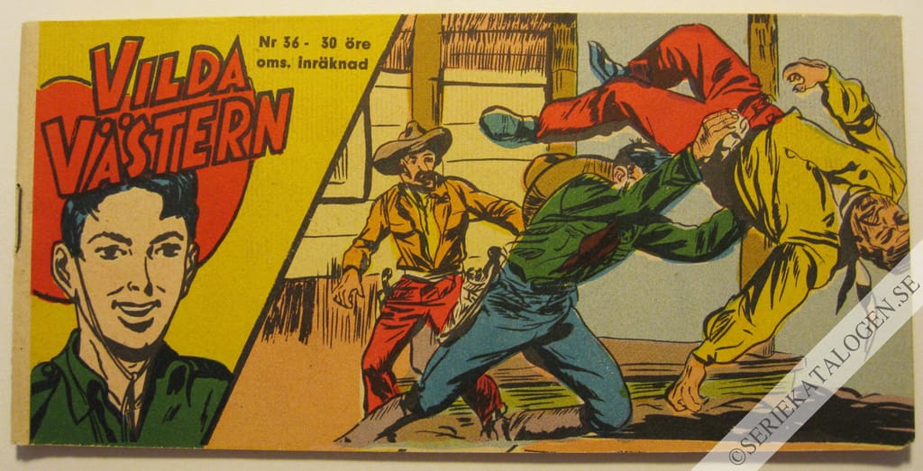 Framsida på Vilda Västern #36 (1961)