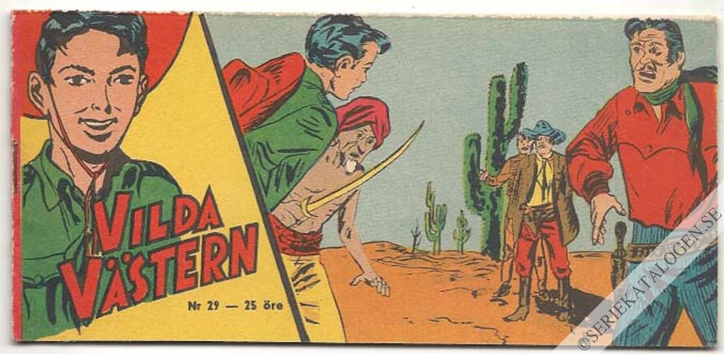 Framsida på Vilda Västern #29 (1958)