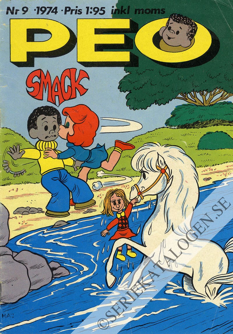 Framsida på Peo #9 (1974)