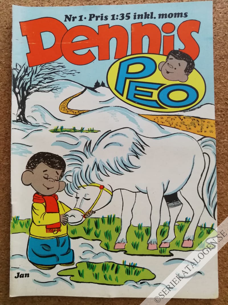 Framsida på Dennis #1 (1970)