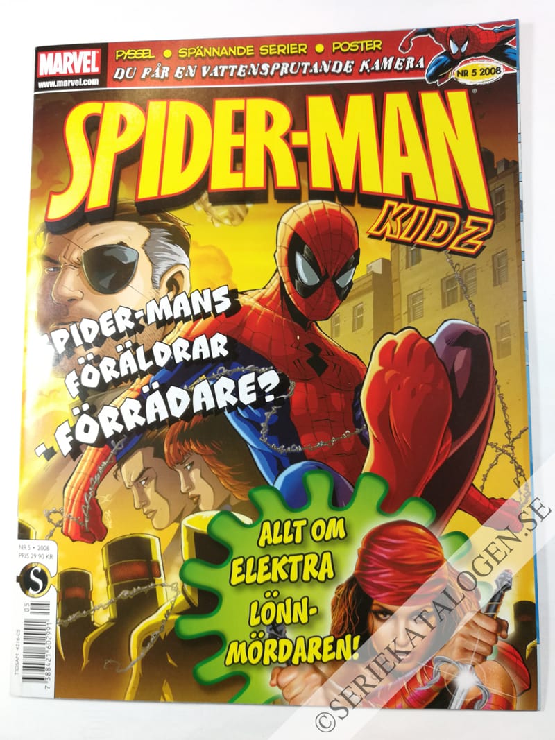 Framsida på Spider-Man Kidz #5 (2008)