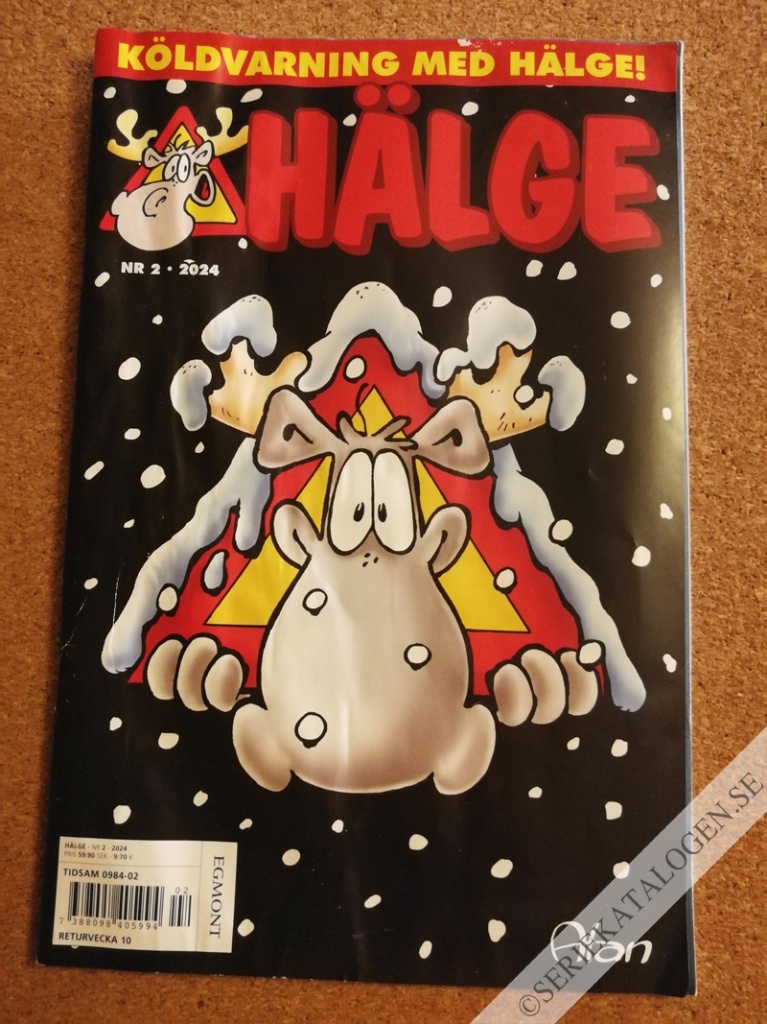 Framsida på Hälge #2 (2024)