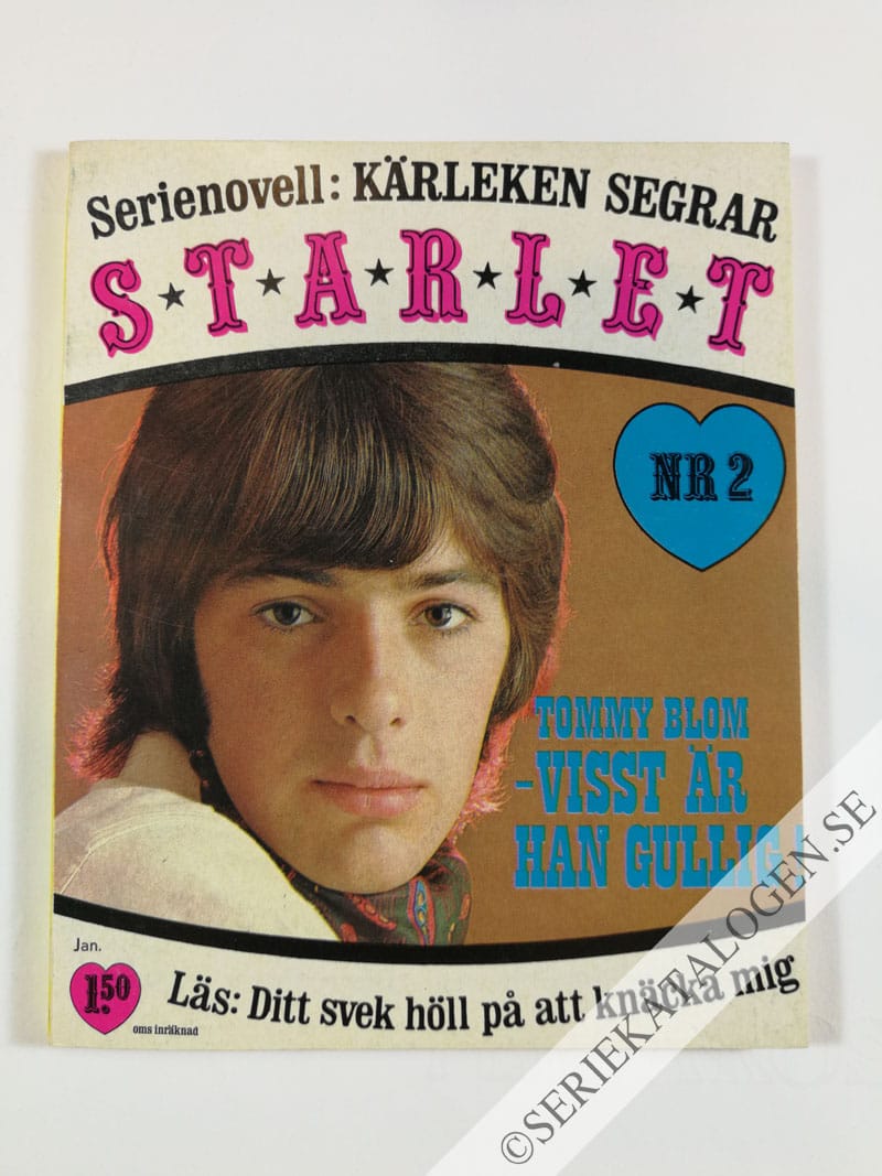 Framsida på Starlet #2 (1968)