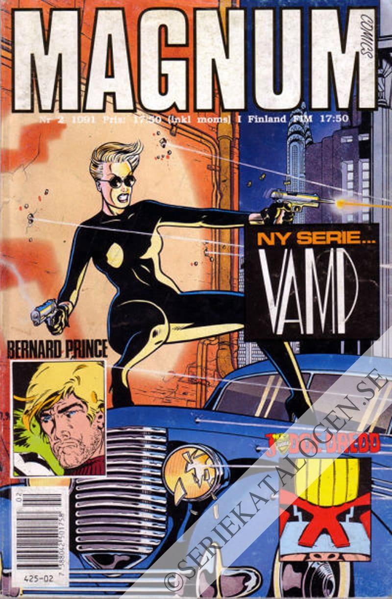 Framsida på Magnum comics #2 (1991)