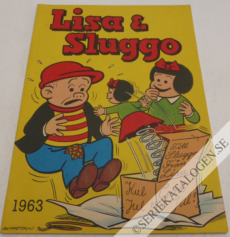 Framsida på Lisa & Sluggo # (1962)
