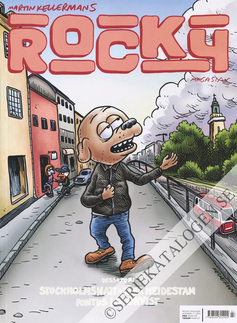 Framsida på Martin Kellermans Rocky #7 (2013)