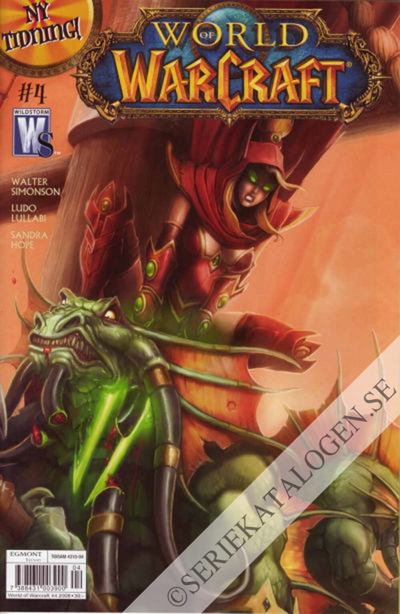 Framsida på World of Warcraft #4 (2008)
