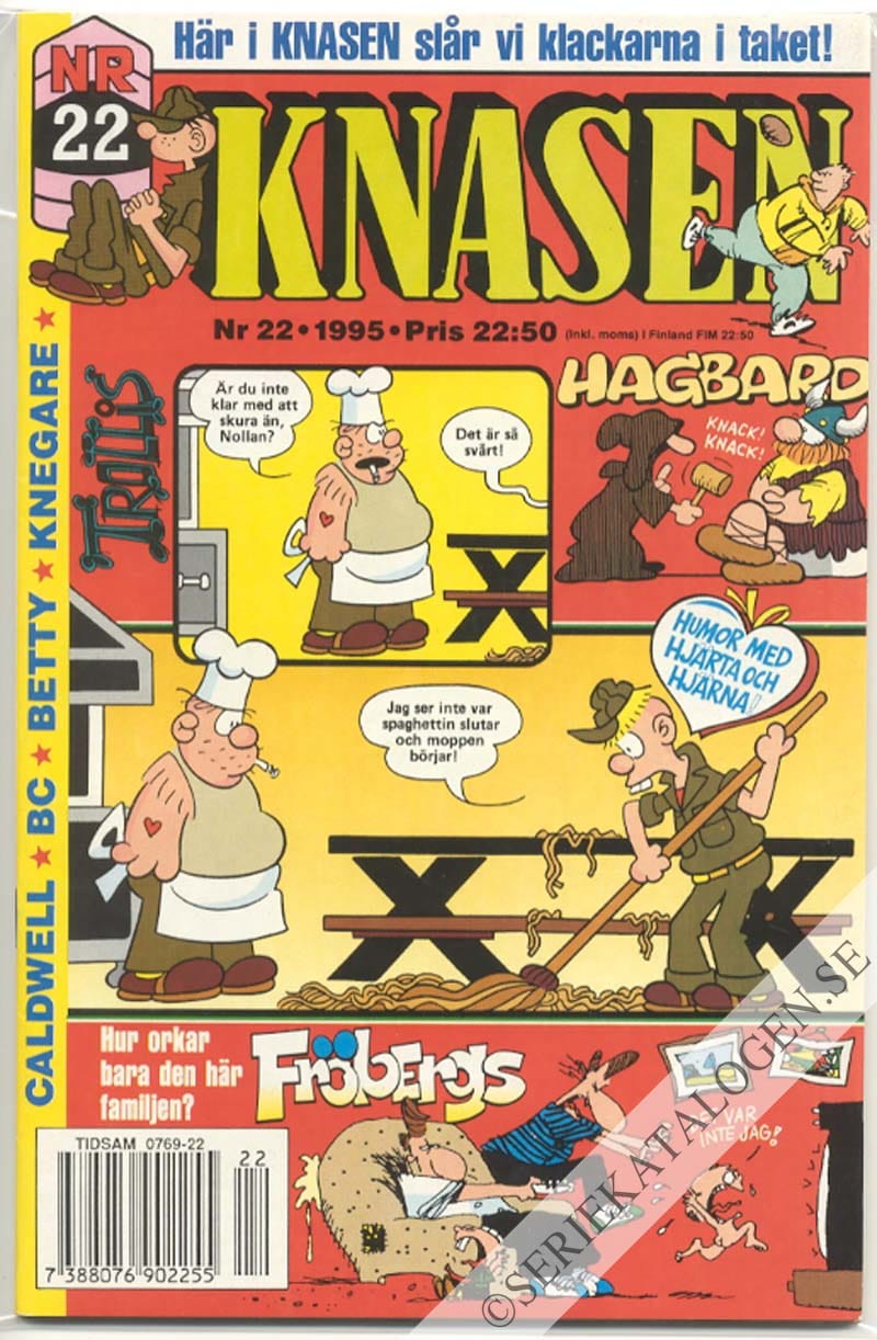 Framsida på Knasen #22 (1995)