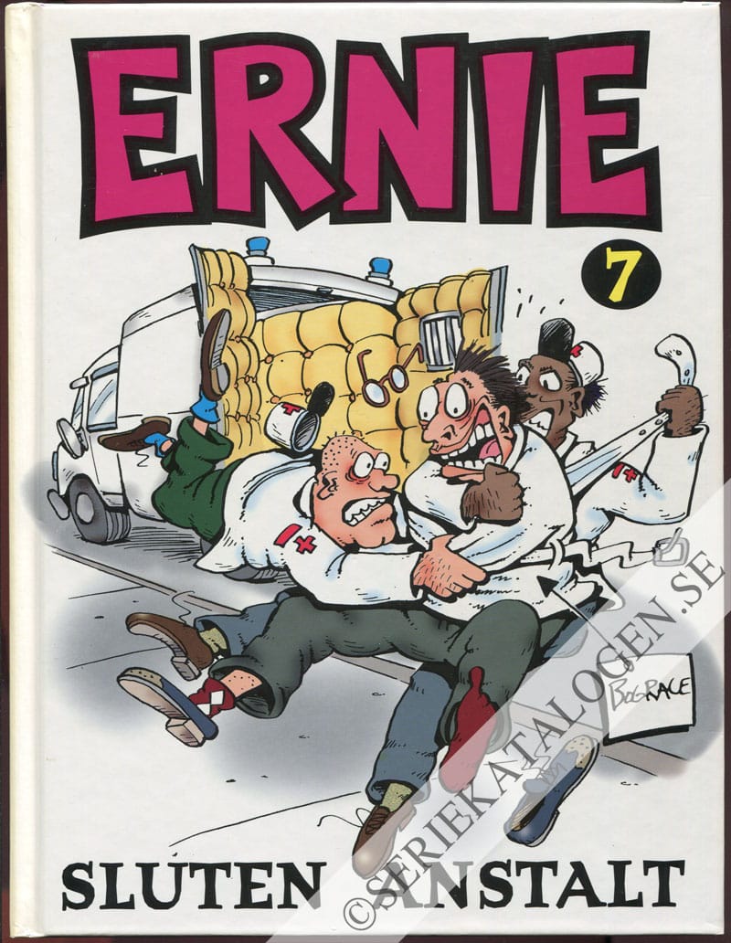 Framsida på Ernie Sluten anstalt (2001)