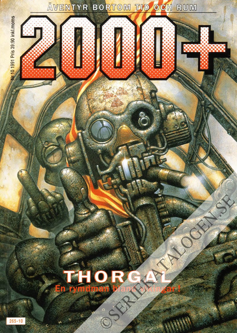 Framsida på 2000+ #10 (1991)