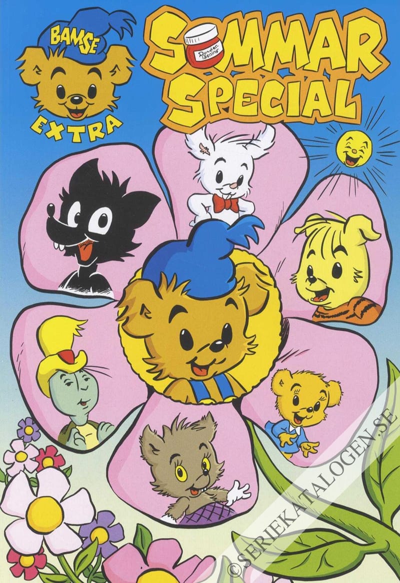 Framsida på Bamse-extra Sommarspecial (2020)
