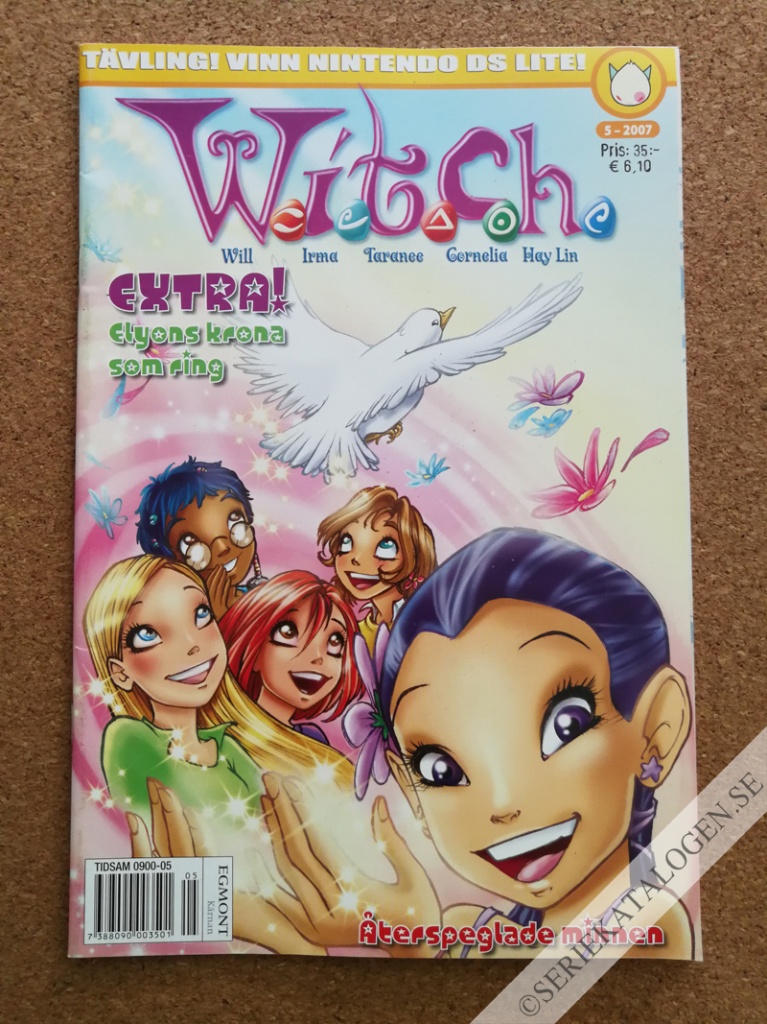 Framsida på W.i.t.c.h. #5 (2007)