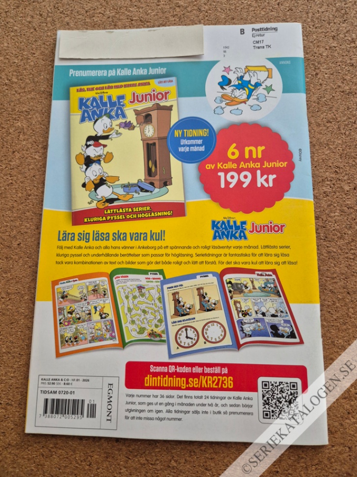Baksida på Ett iskallt äventyr! (2026)