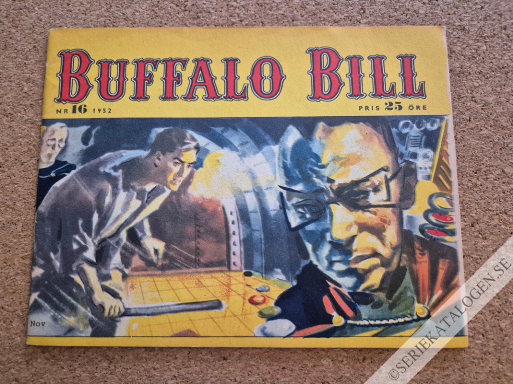 Framsida på Buffalo Bill #16 (1952)