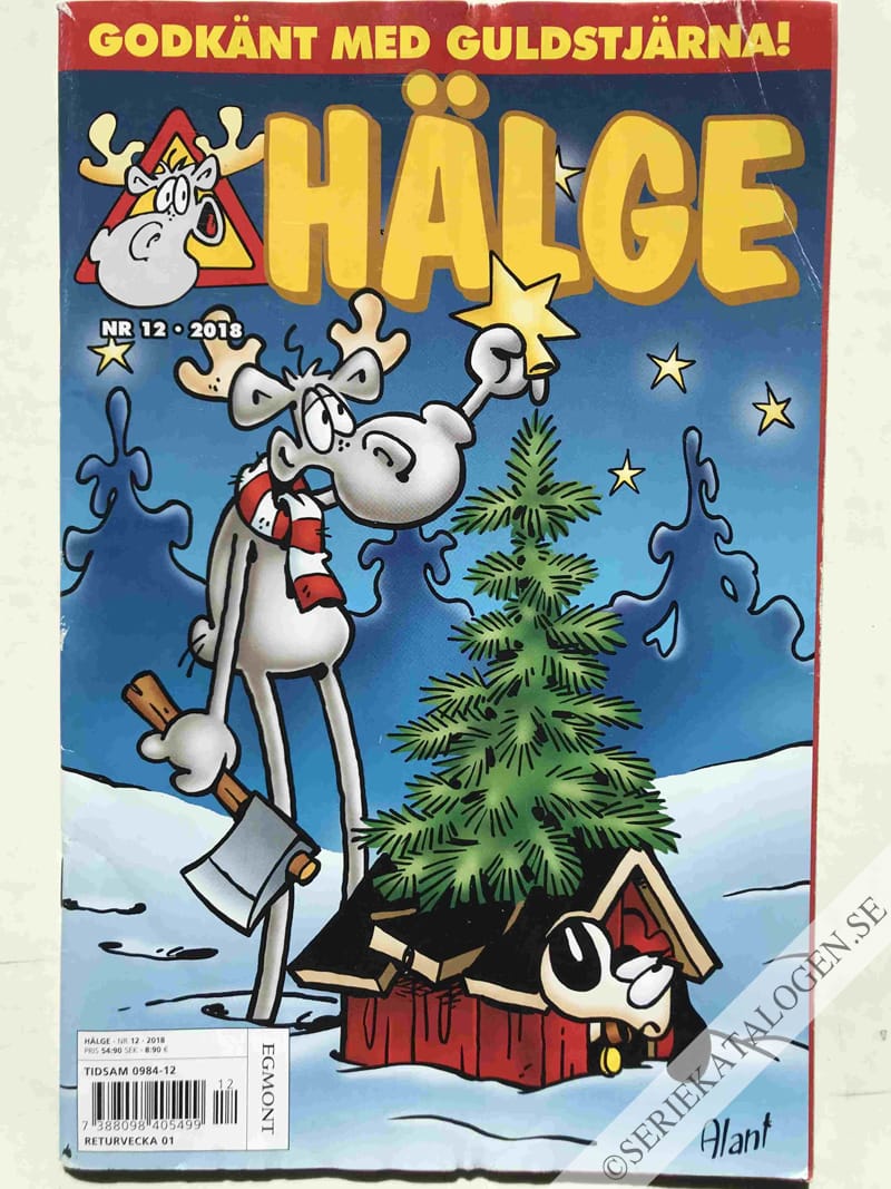 Framsida på Hälge #12 (2018)