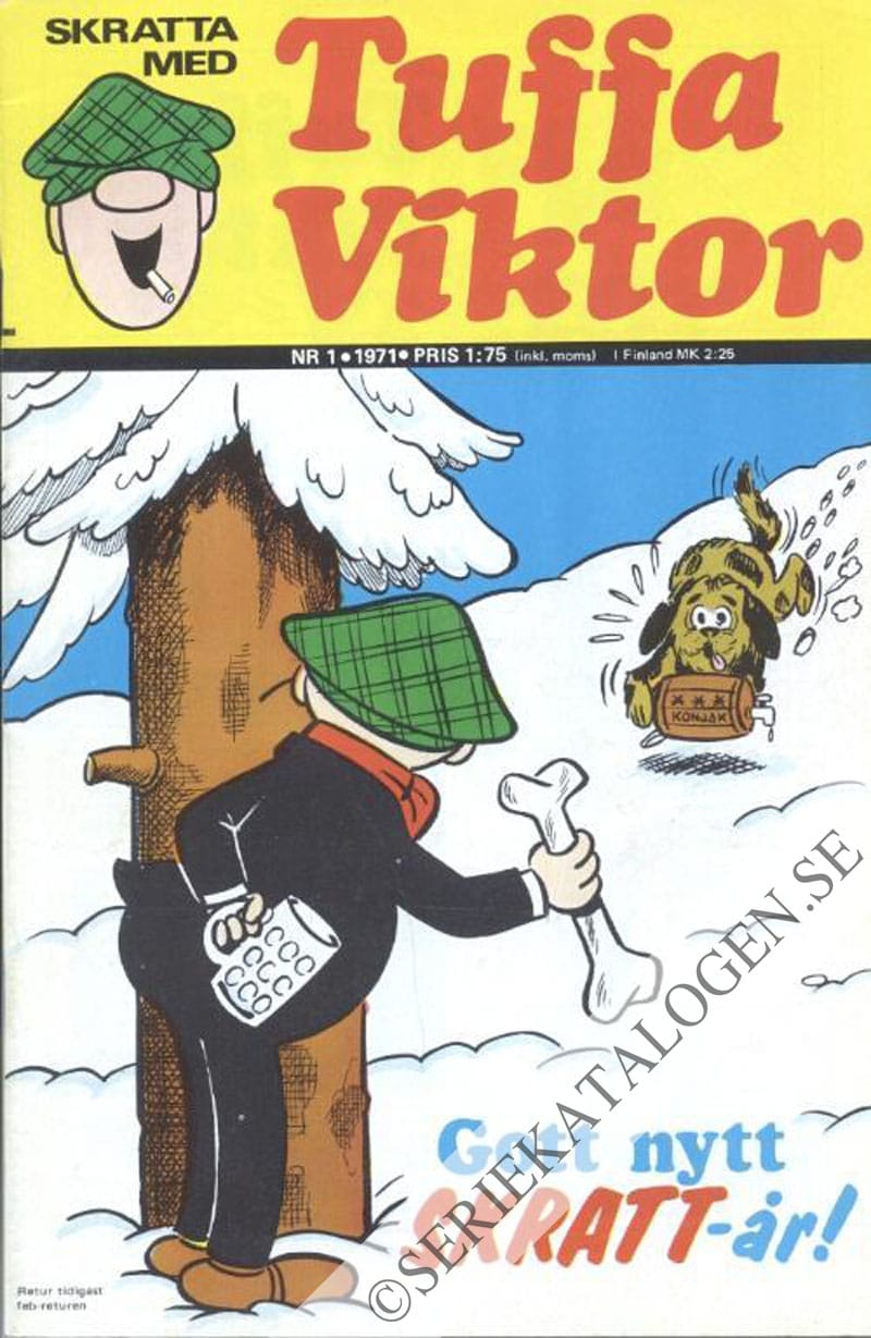Framsida på Skratta med Tuffa Viktor #1 (1971)