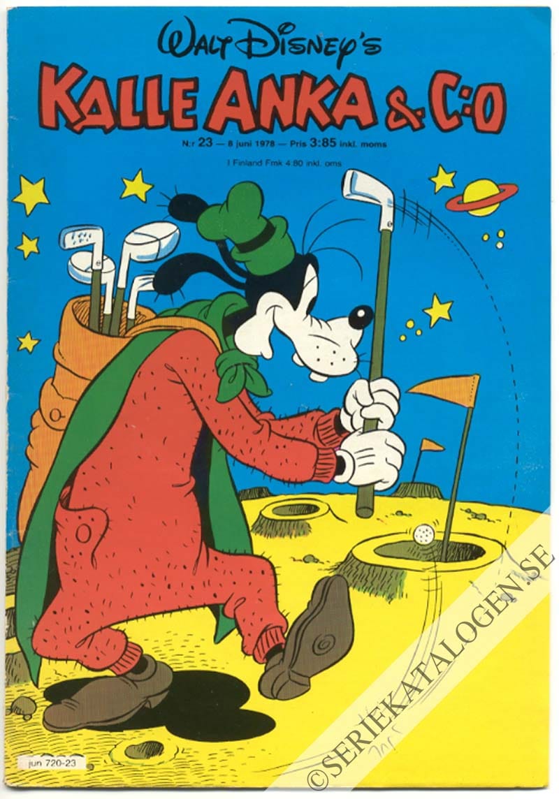 Framsida på Kalle Anka & C:o #23 (1978)