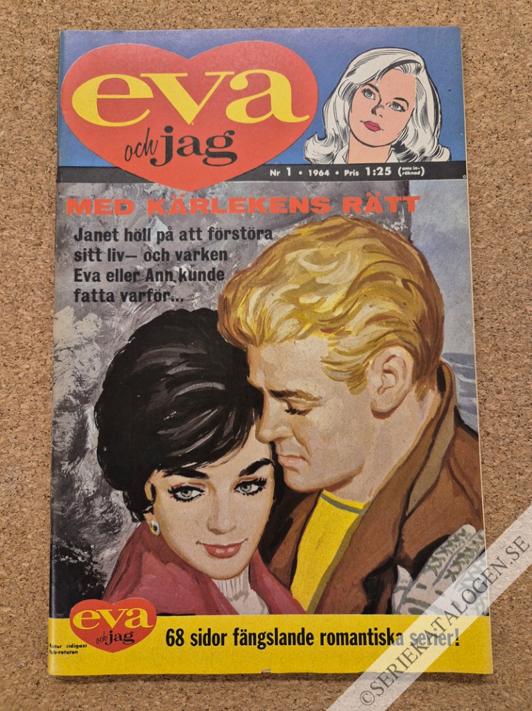 Framsida på Eva och jag #1 (1964)