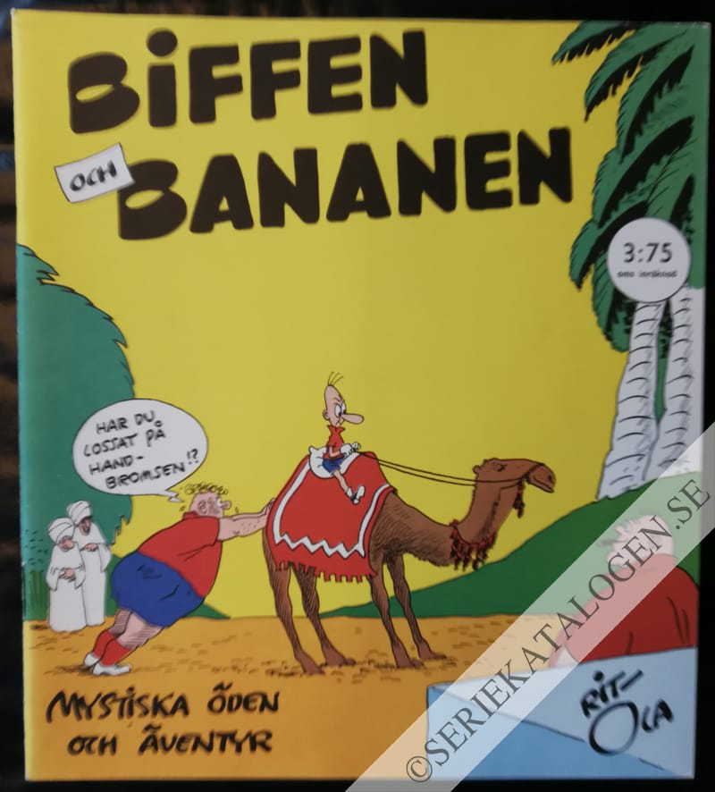 Framsida på Biffen och Bananen Mystiska öden och äventyr (1966)
