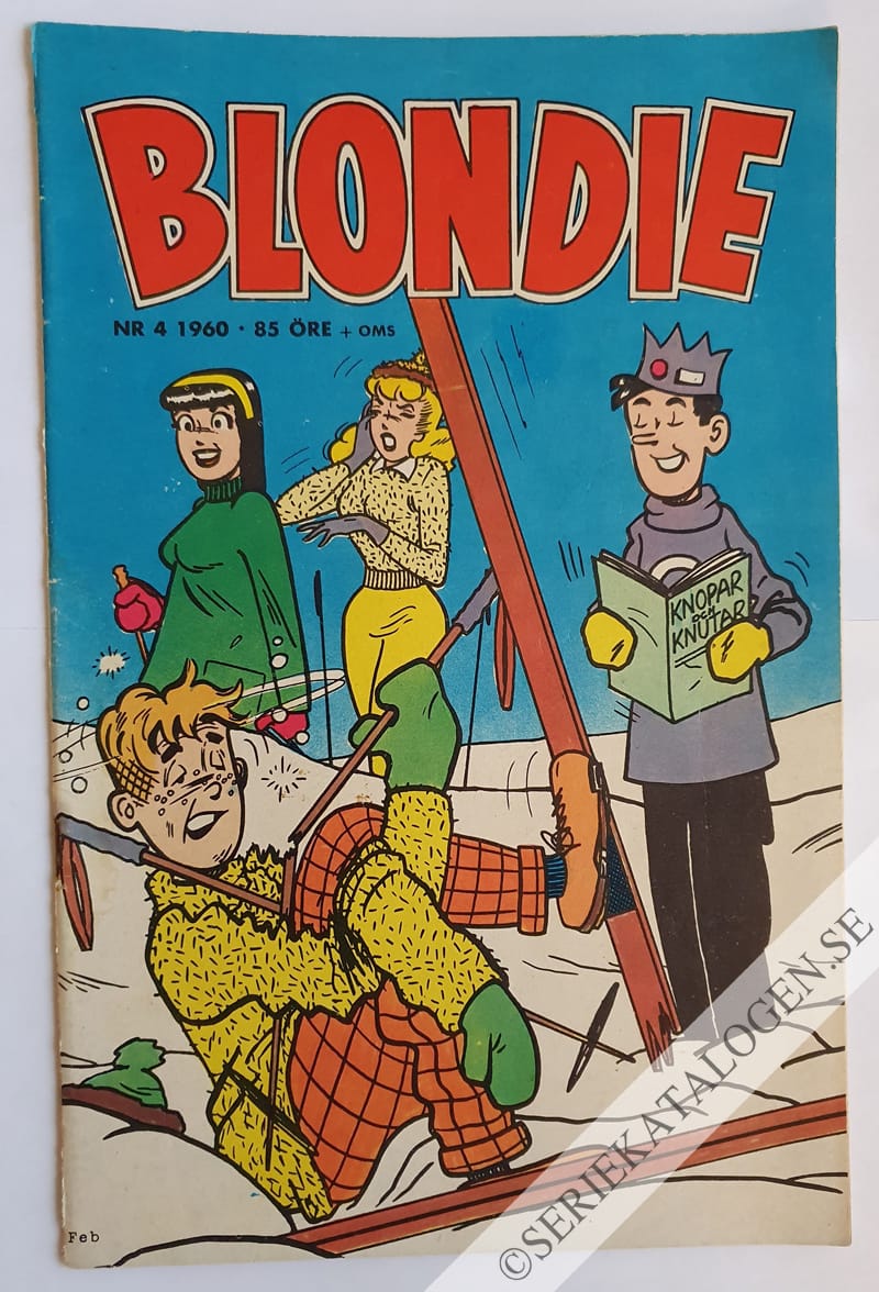 Framsida på Blondie #4 (1960)