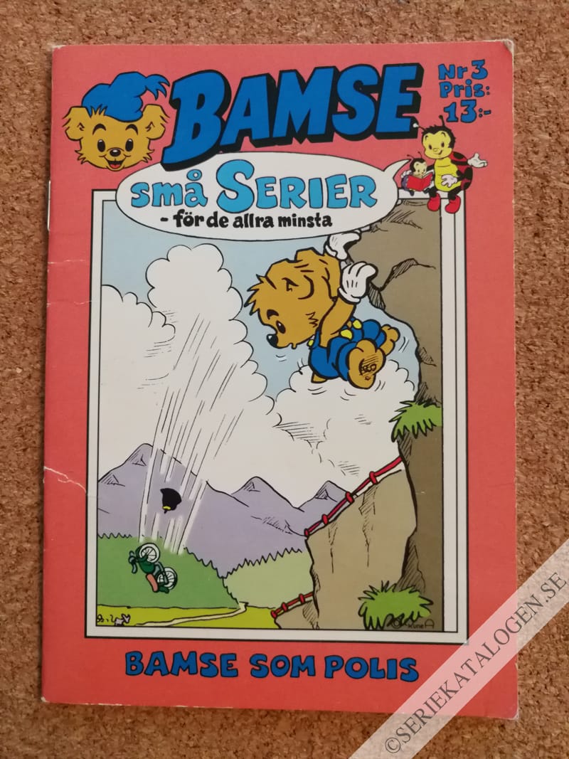 Framsida på Bamse som polis (2008)