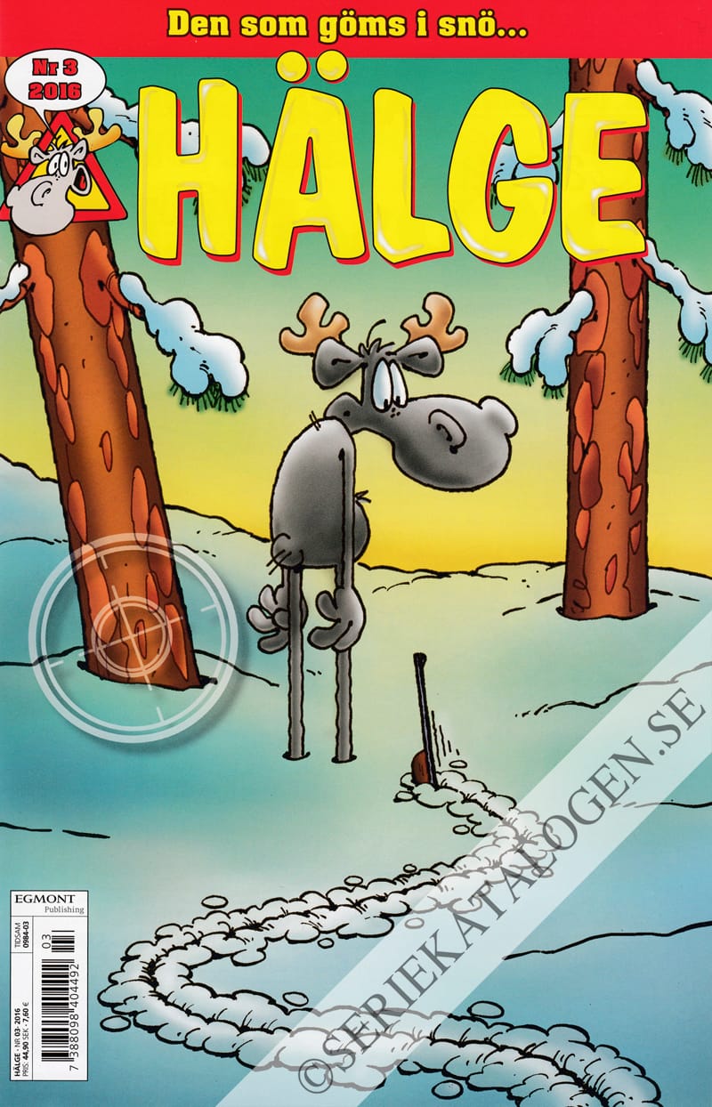 Framsida på Hälge #3 (2016)